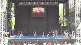 Sunset Varsity Cheerleaders @ Six Flags Championship Competition 2011