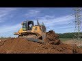 John Deere 850J pushing dirt part 2