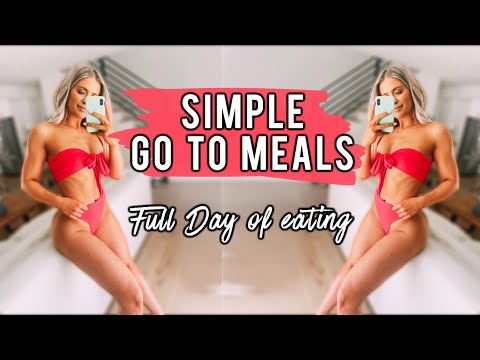 EVERYTHING I EAT IN A DAY! Healthy and Quick