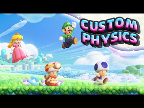 Giving Super Mario Bros. Wonder Characters Unique Physics