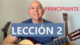 6 Notas de Guitarra Para Principiante LECCIÓN 2 (con pista musical)