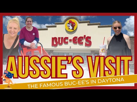 REACTION: Aussies visit Buc-ee's for the FIRST TIME | It's a lot | DAYTONA FLORIDA Video Thumbnail