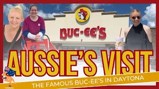 REACTION: Aussies visit Buc-ee's for the FIRST TIME | It's a lot | DAYTONA FLORIDA