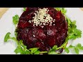 Вкуснейший салат из свёклы с имбирным соусом/Արտակարգ աղցան բազուկով և կոճապղպեղային թանձրուկով