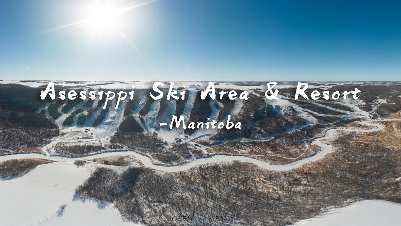 Asessippi Ski Resort Manitoba Canada DJI Mavic Air Cinematic Film