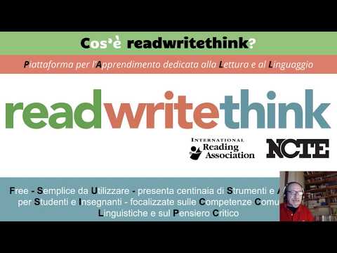 Extra-Binar: ReadWriteThink, strumenti gratuiti per leggere, scrivere, pensare