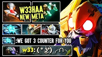 They Pick 3 Greatest Counter For W33 Tinker And He Did This - w33 New Meta Tinker Dota 2