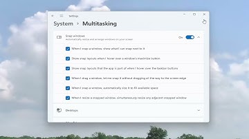 Windows 11 Snap Layouts - How to Enable