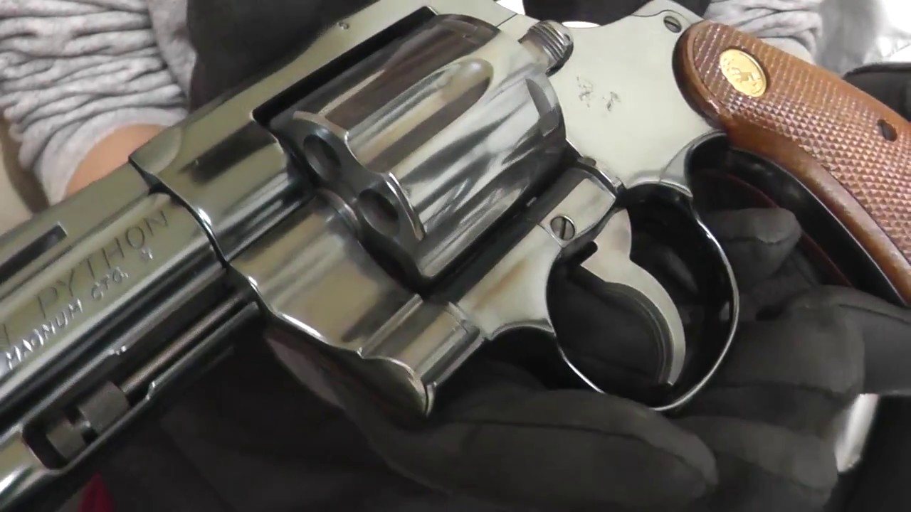 Tanaka Colt Python 3-inch Gas Gun Bluing Complete 【Nanchan's
