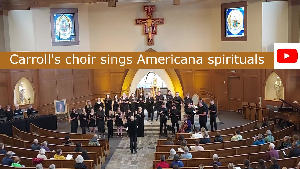 carroll choir americana YouTube