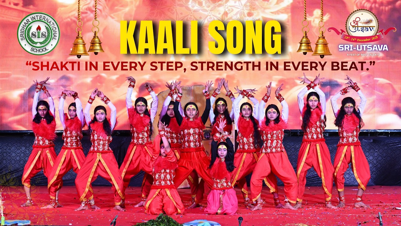 Kaali Dance Video Song : VIII Girls | Sri-Utsava 2026 | Sridhar International School, Bhadrapura