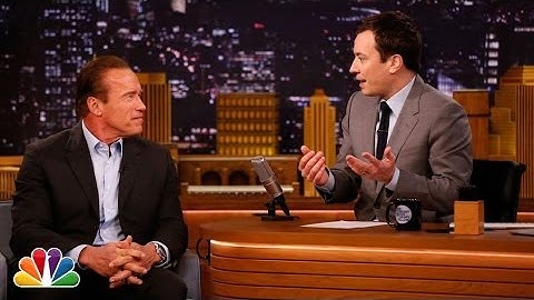 Arnold Schwarzenegger Takes Jimmy to Cigar School