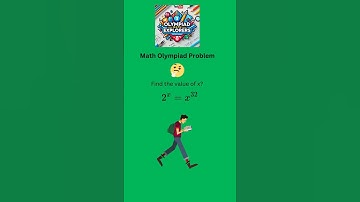 Math Olympiad Exponential Problem || Short Tricks | Simplify: "2 to the power x = x to the power 32"