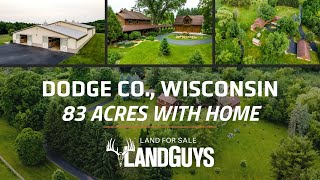 Modern Rustic Ranch with Historic Roots | 83-Acre Estate Near Oconomowoc, WI