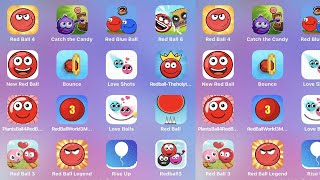 Red Ball 4,Catch The Candy,Red Blue Ball,Red Ball 6,New Red Ball,Bounce Ball,Love Shots screenshot 5