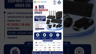 BIS Certificate Migration Update for Other IT &amp; Electronic Equipment