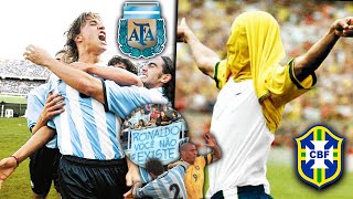 La mejor serie entre ARGENTINA y BRASIL que no está en ninguna plataforma | 🇦🇷 vs 🇧🇷 1999