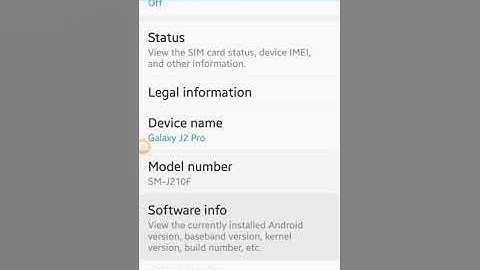 How to enable developer options ( only on some devices like Samsung J2 pro