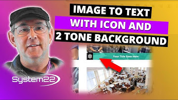 Divi Theme Image To Text With Icon And 2 Tone Background 👍👍