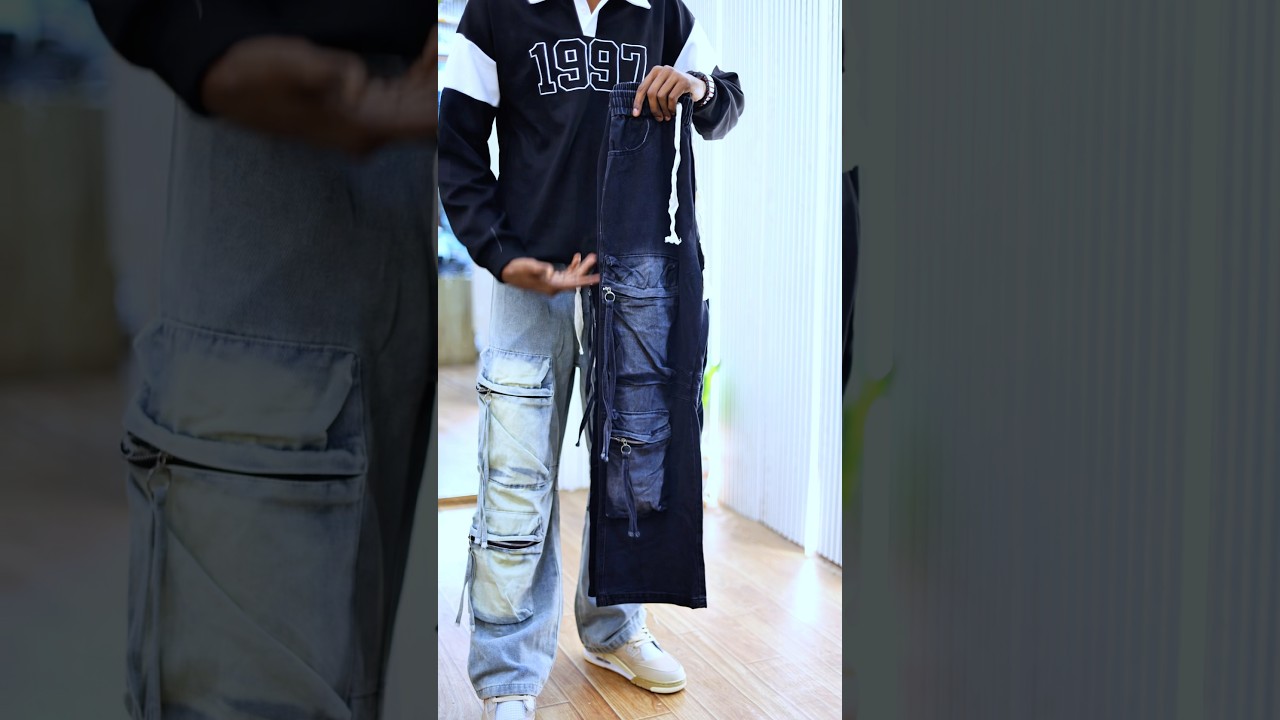 It’s all about Korean Cargo paints | how to style Korean Cargo pants 