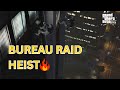 GTA 5 The Bureau Raid Heist | Franklin Server Hack + Architect Plans + Molly Chase | Full Mission