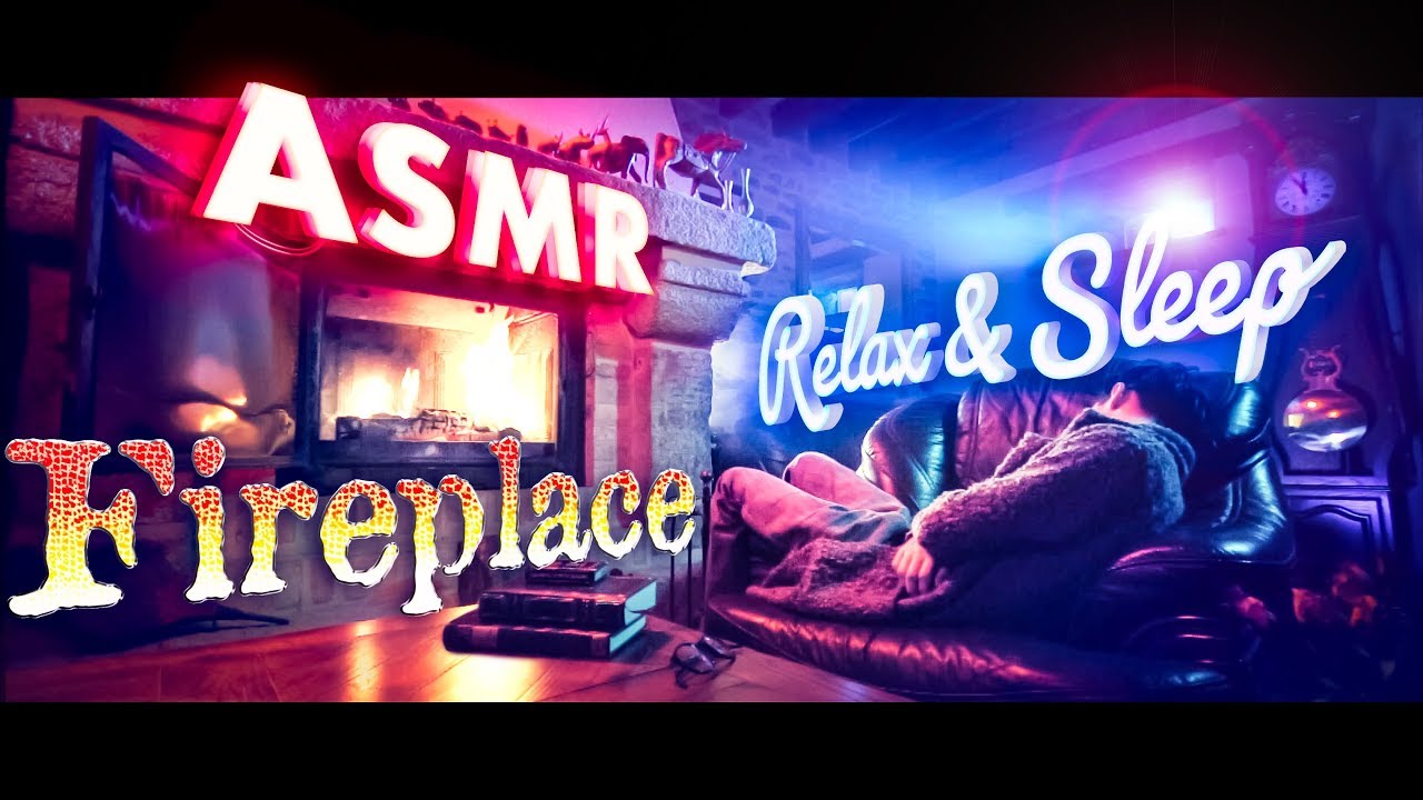 ASMR Crackling Fire 🔥RELAX & SLEEP by the Fireplace 😴NO TALKING