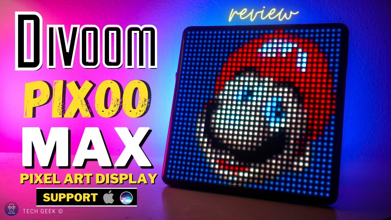 Divoom Pixel Art Wall Frame 32x32 / Pixoo Max