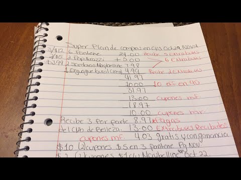 Súper plan de compras en CVS usando cupón de 10 off en 40 Octubre 29 Noviembre 4.