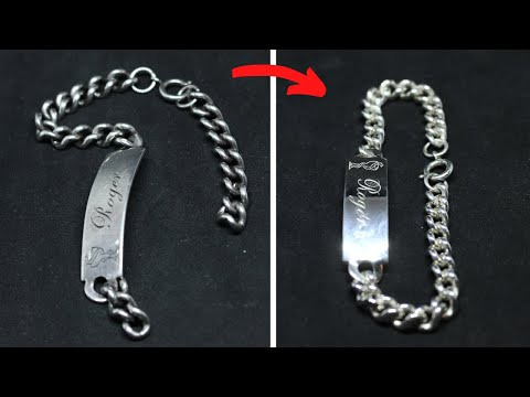 How To Restore and Extend A Silver Bracelet