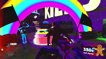 ZOMBIES FAIL COMPILATION - CANDY LAND HARDCORE (BO3 Custom Zombies Map)