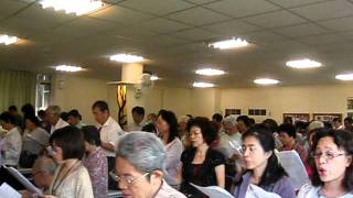 20111023東寧教會野外禮拜-新聖詩第257首「求主奮興教會」.AVI