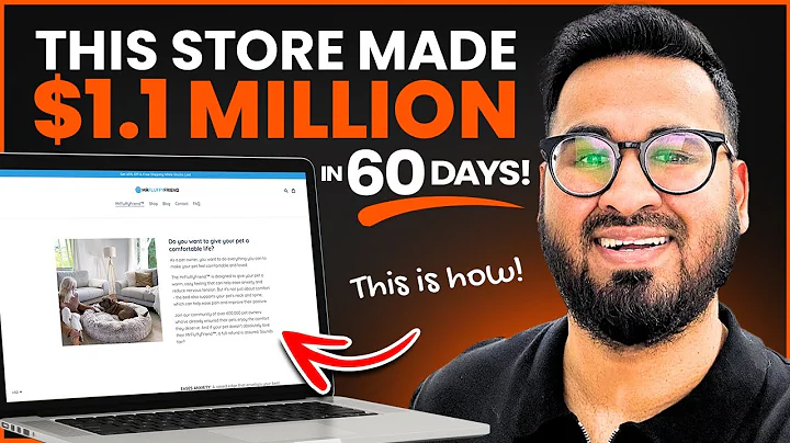 Learn How This Dropshipping Store Made $1.1 Million in 60 Days!