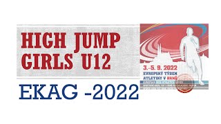EKAG - 2022. High Jump. GIRLS U12. Final A