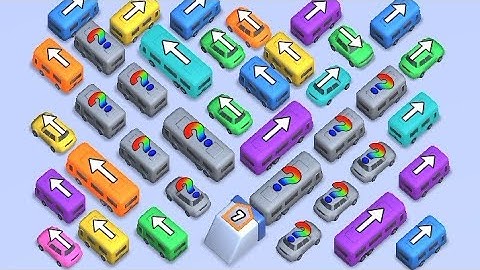 Bus crazy Traffic Jam Puzzle Level 43 Solution Walkthrough