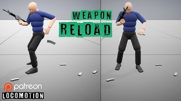 Weapon Reload with ALS [Realistic] | #38 | Advanced Locomotion System V4 with Unreal Engine 5