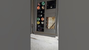 Blowing fuse in old school fuse box. Fire Starter