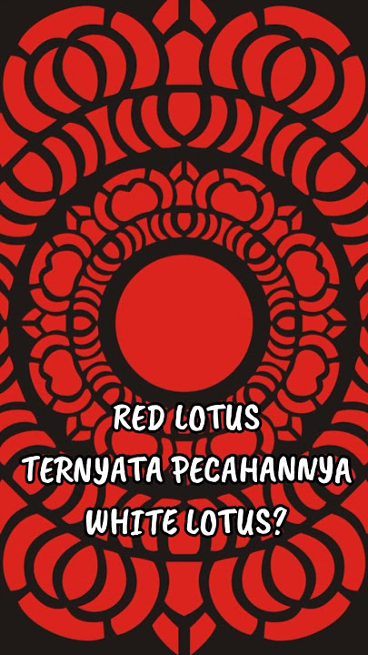 Red Lotus awalnya Pecahan dari White Lotus #aruarutv #redlotus #avatarthelegendofkorra