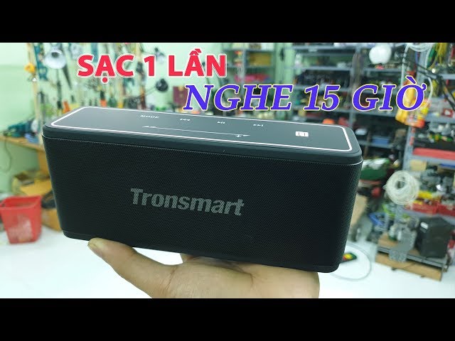 Trên Tay Loa Bluetooth Tronsmart 40W 3D - 15 Tiếng Chơi Nhạc 1 lần sạc