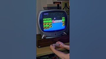 Contra on the Nes with 30 lives Konami code