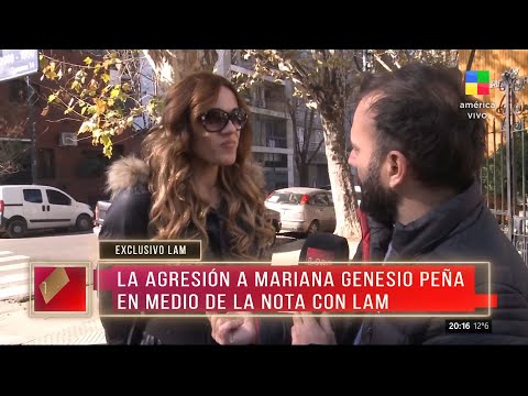 📺 El ataque transfóbico a Mariana Genesio Peña en medio de la nota con #LAM