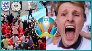 UTTER MAYHEM AS ENGLAND BEAT GERMANY! - EURO 2020