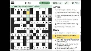 Daily Cryptic Crossword (bestforpuzzles.com) - 4 August, 2026