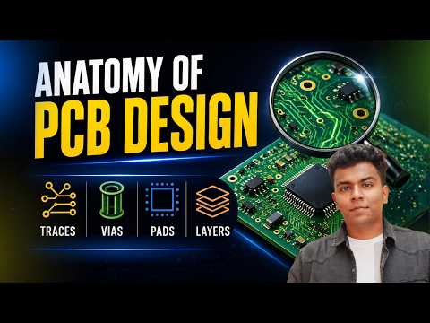 Anatomy of PCB Design | 🔥Every Layer, Trace & Via Explained