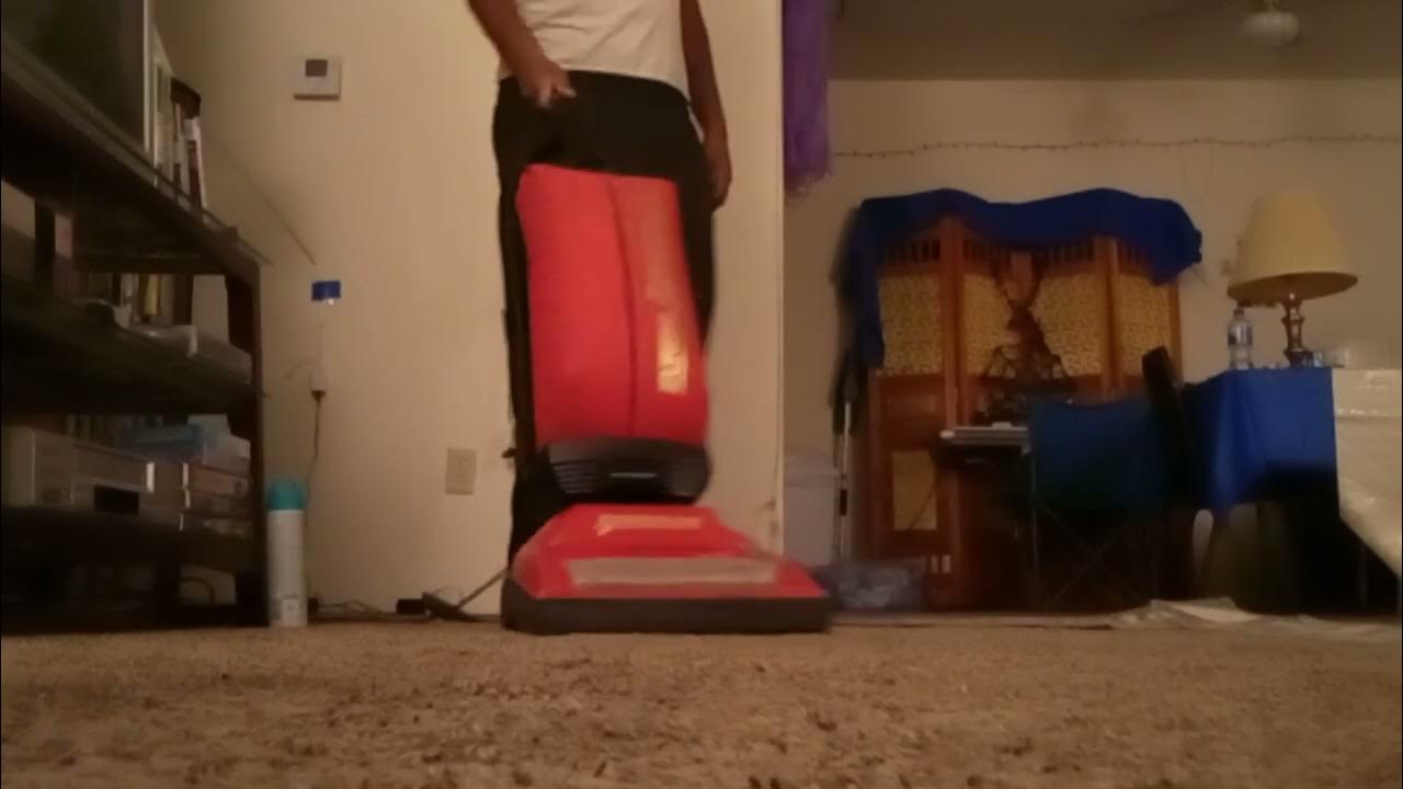 Eureka Powerline Gold N Red Soft Body Upright Vacuum YouTube