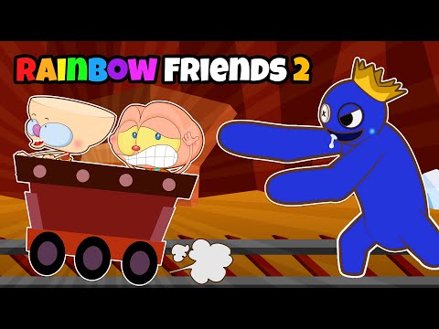 Mongo e Drongo em RAINBOW FRIENDS 2 Parte FINAL na Montanha Russa