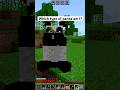 Cute Minecraft Panda Eating Bamboo | Minecraft Survival #shorts