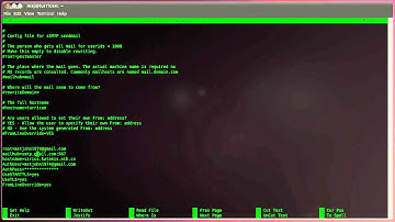 send only mail with ssmtp