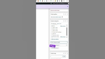 Configuring Product Categories and Tags in the wordpress #shorts #wordpress