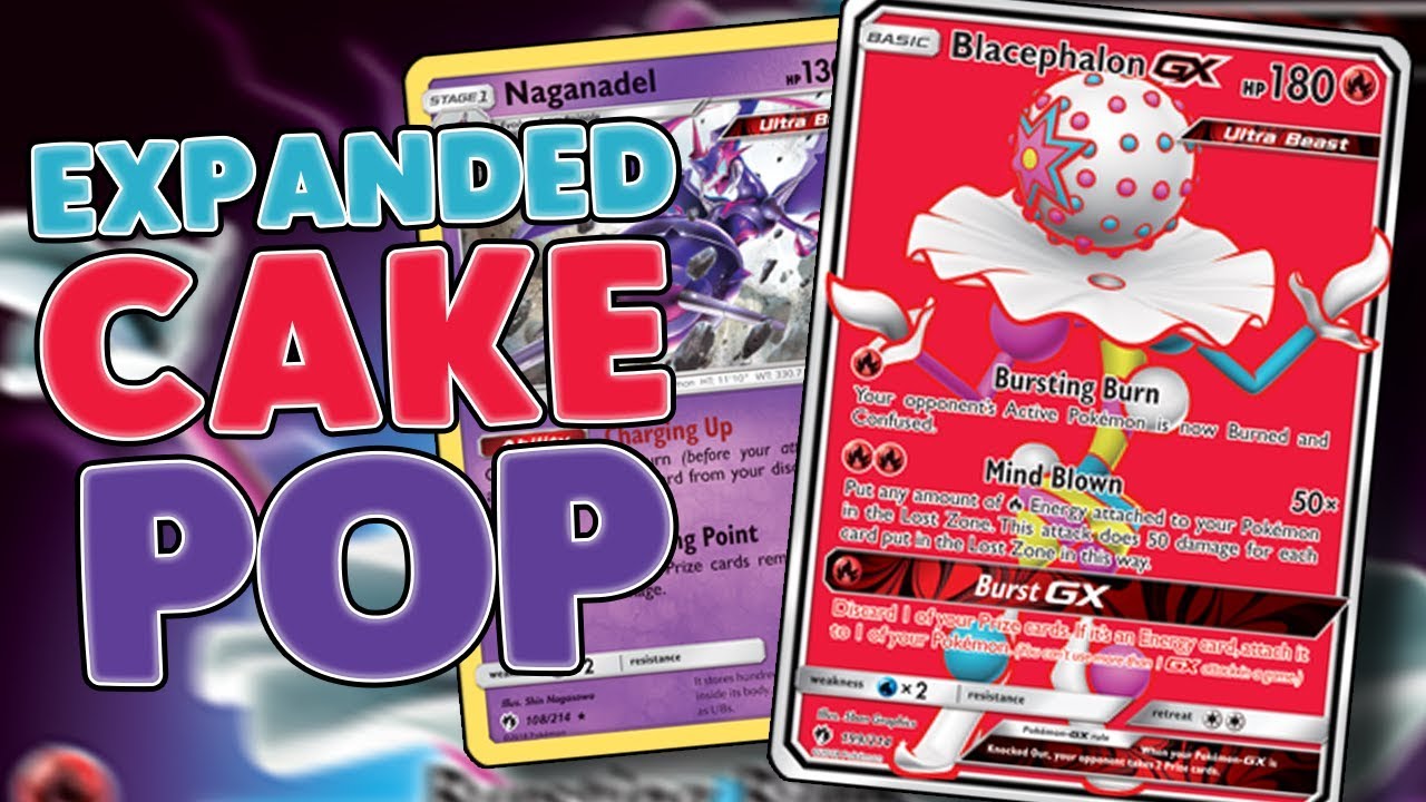 EXPANDED CAKE POP! Blacephalon GX / Naganadel deck profile! [Pokemon TCG  Online]