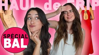 On magasine des ROBES de BAL en FRIPERIE ft. Cassandra Bouchard